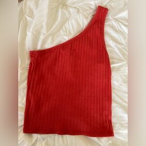 Red American Eagle one strap summer top